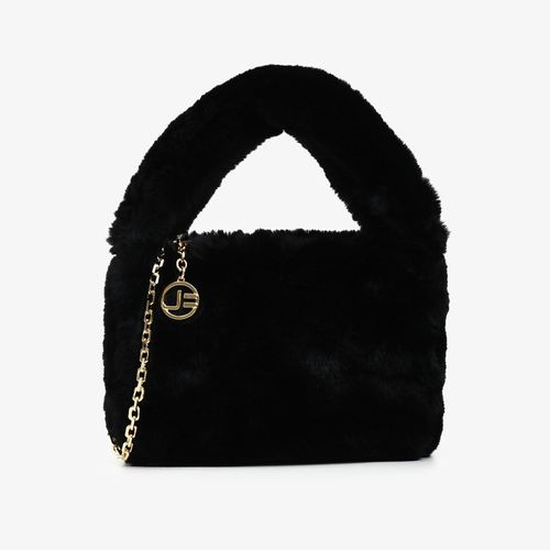 Bolsa Hobo Preto Pelo