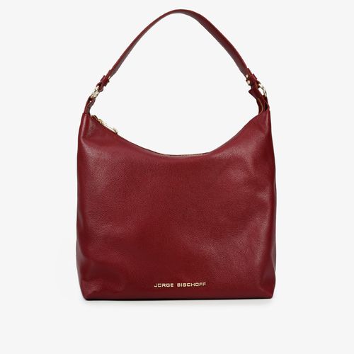 Bolsa Hobo Vinho Cabernet Couro