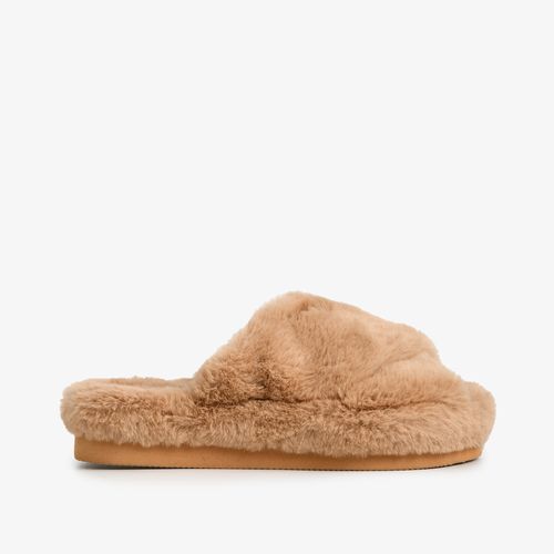 Chinelo Slide Pelo Nude Carvalho Jb