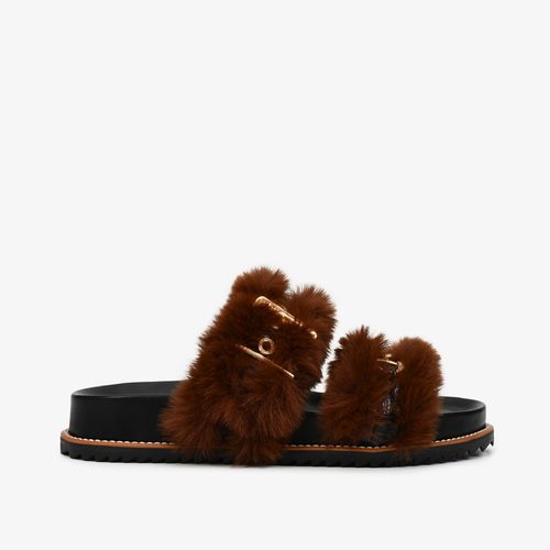 Slide Marrom Terroir Fivelas Plumas