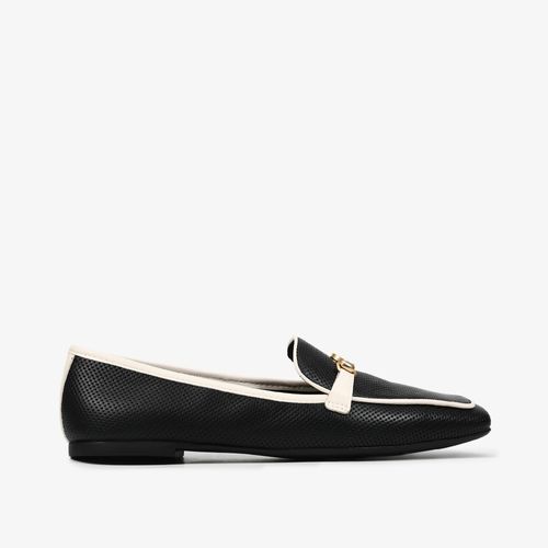 Loafer Bridão Preto Off White Cordilheira Couro